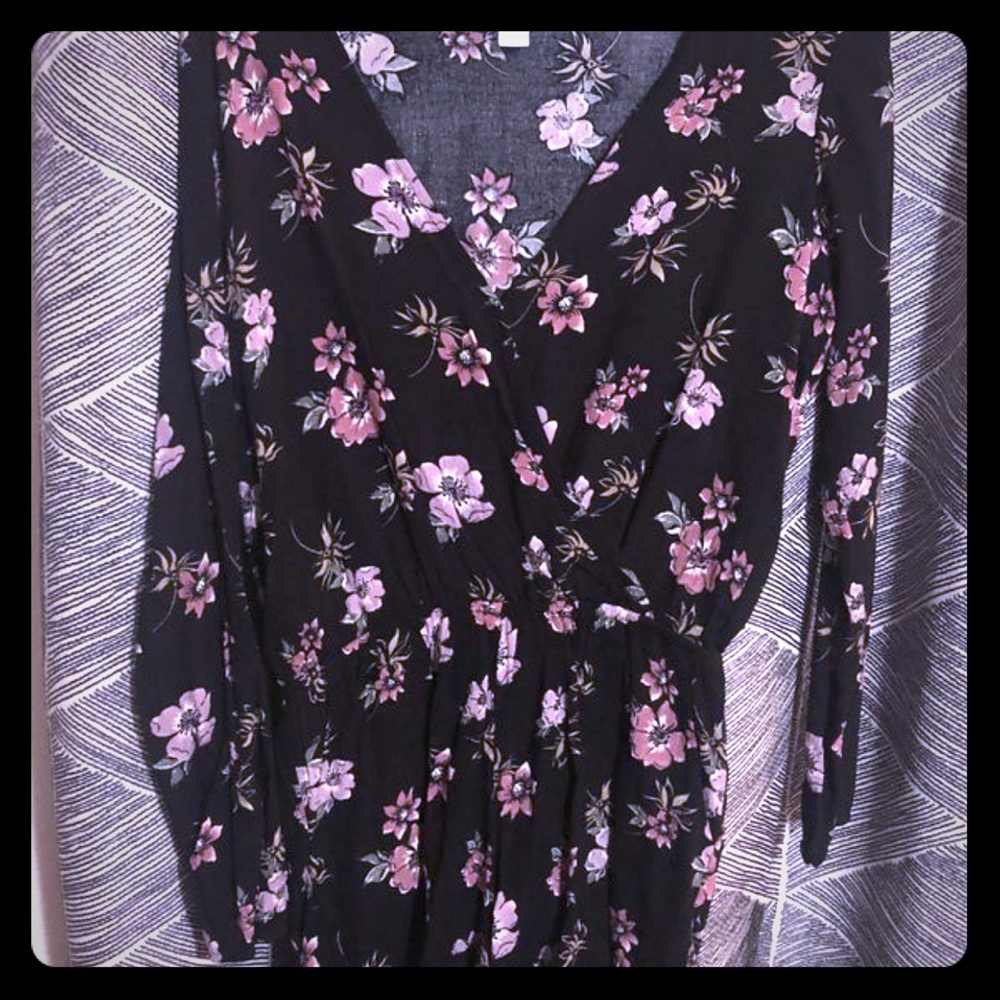 Women’s romper. Full tilt. Floral.